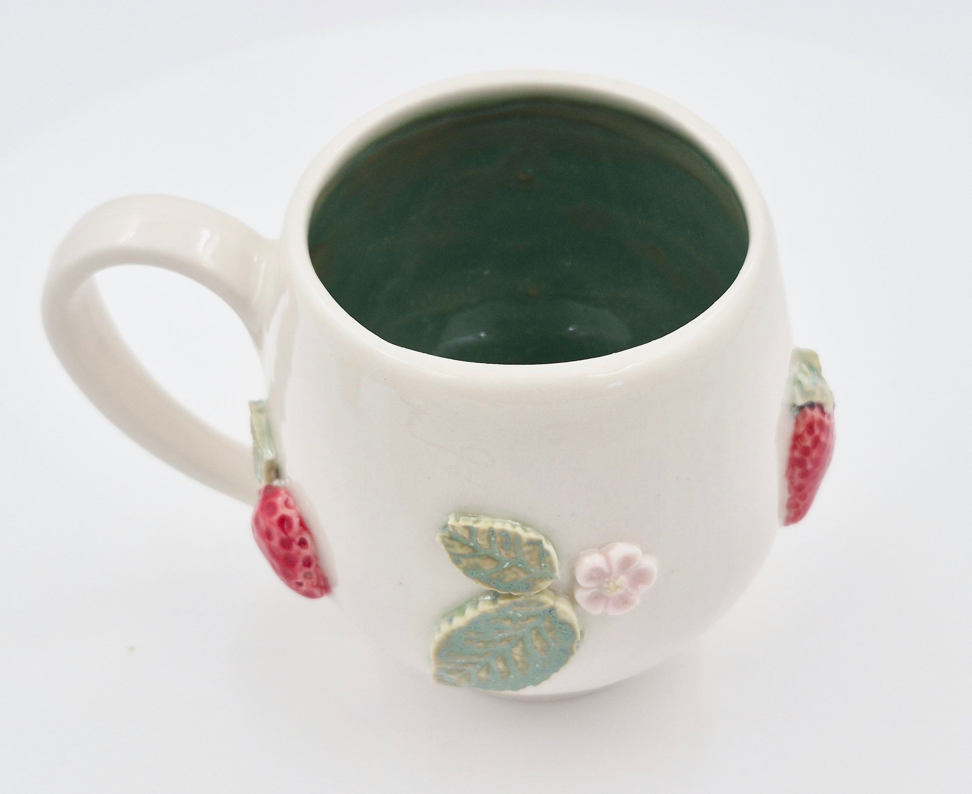 Blomsterkrus i porcelænsler (højde 9 cm, 2,5 dl)