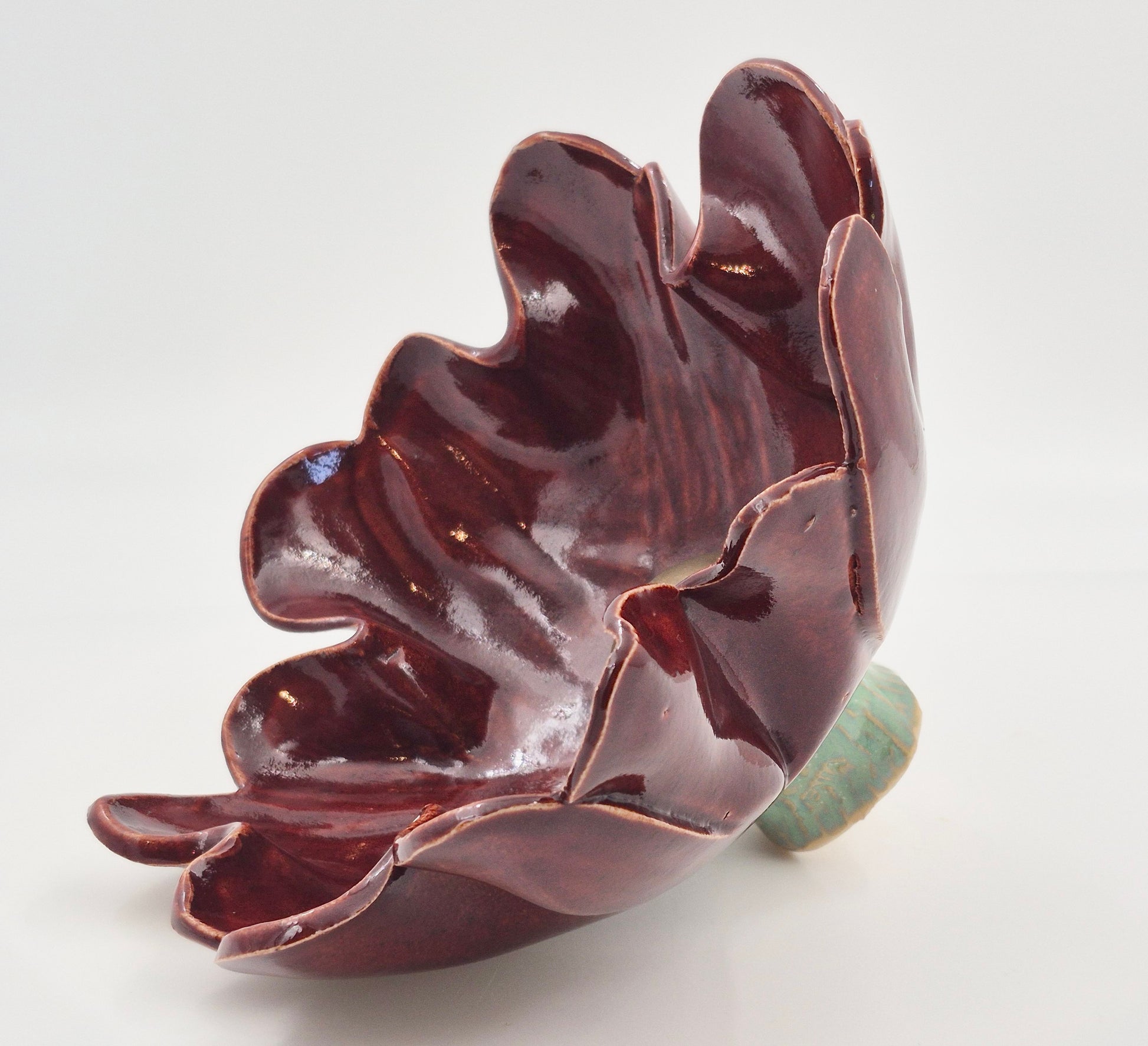 Stor Rødbrun haveblomst - (uden stang)