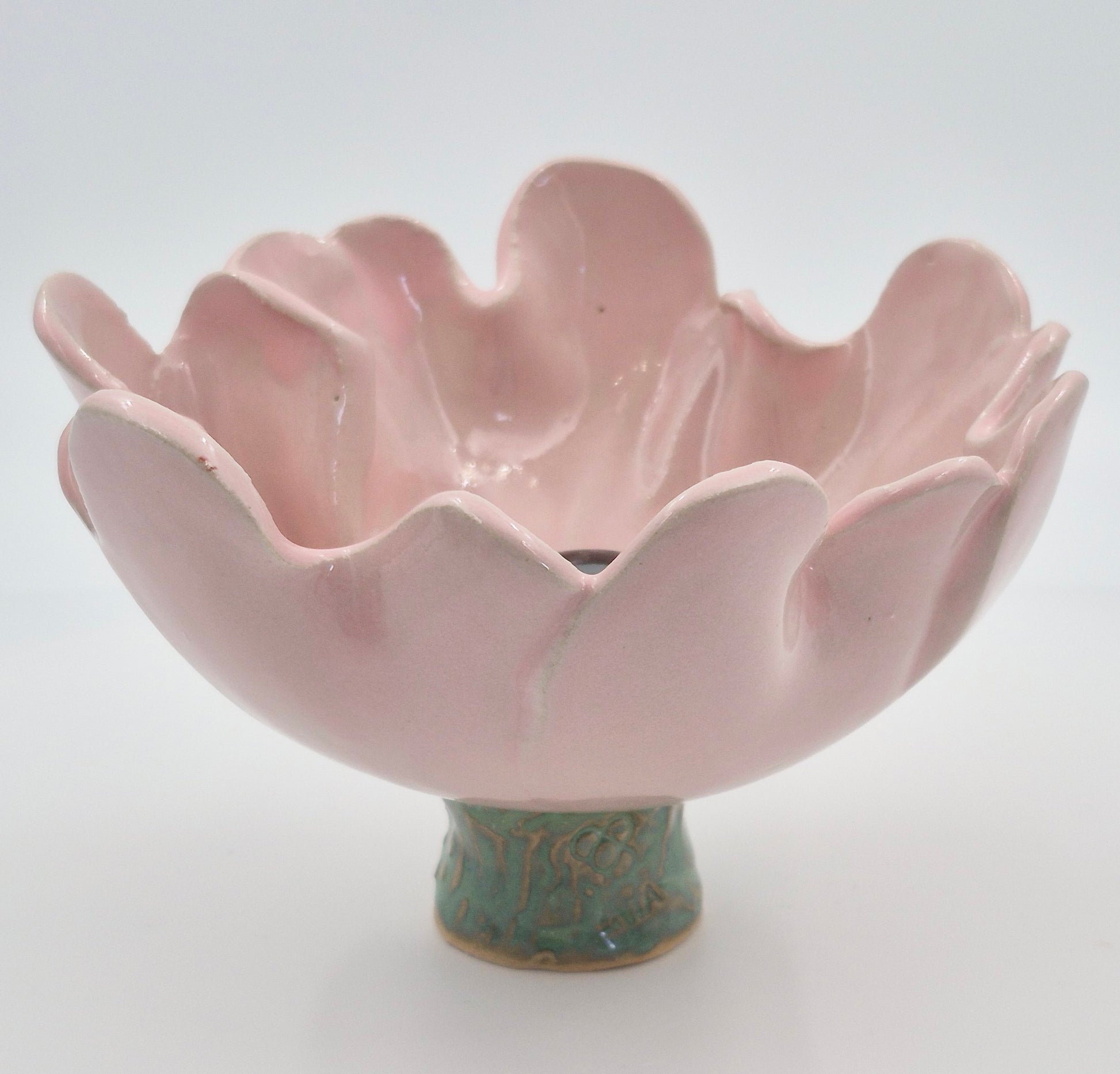 Lille Lyserød haveblomst - (uden stang)