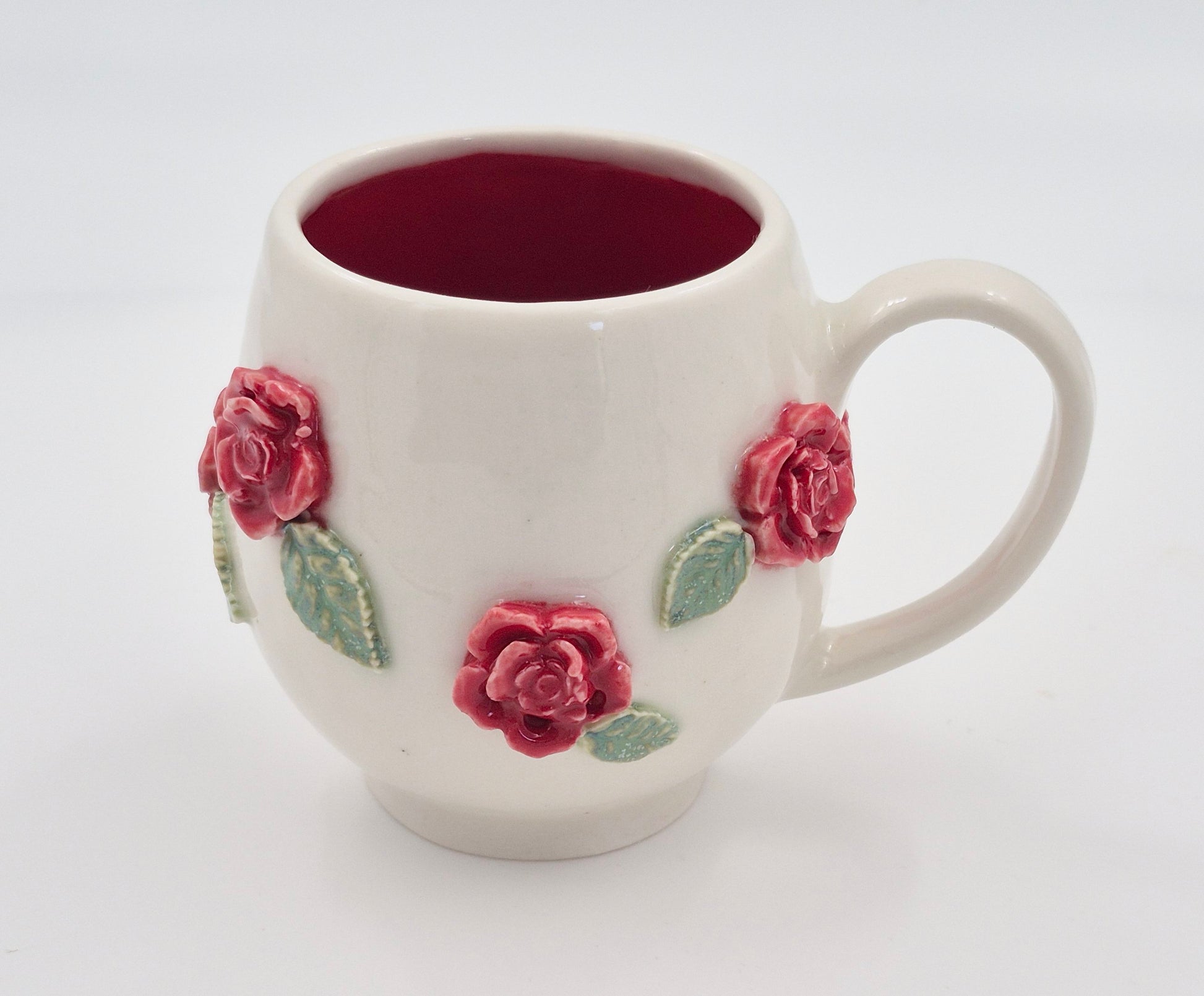 Blomsterkrus i porcelænsler (højde 9 cm, 2,5 dl)