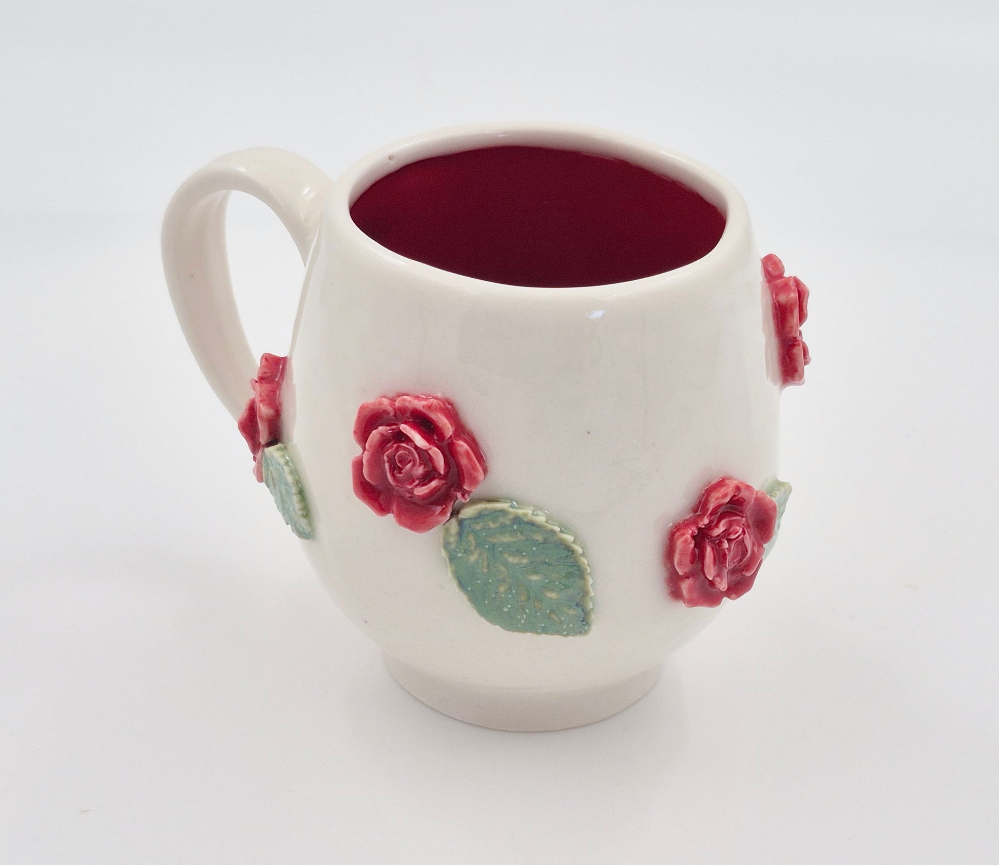Blomsterkrus i porcelænsler (højde 9 cm, 2,5 dl)