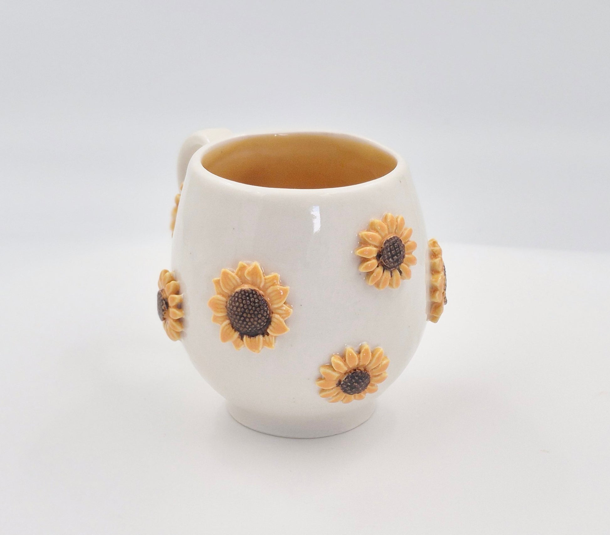 Blomsterkrus i porcelænsler (højde 9 cm, 2,5 dl)