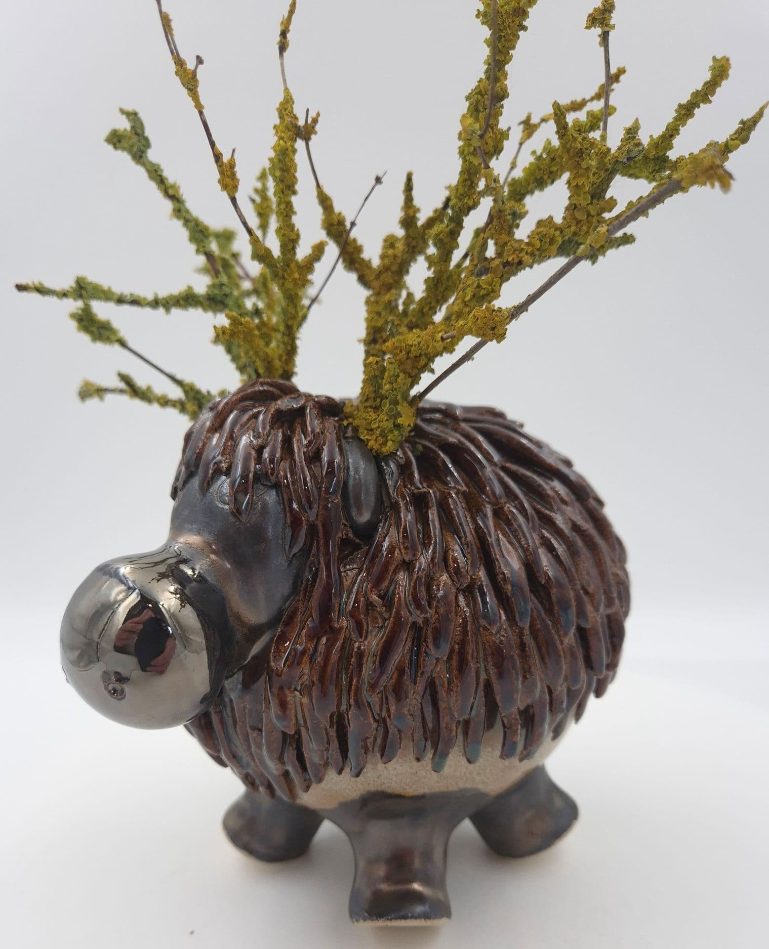 Rensdyr brunt - 14 cm - medie 1