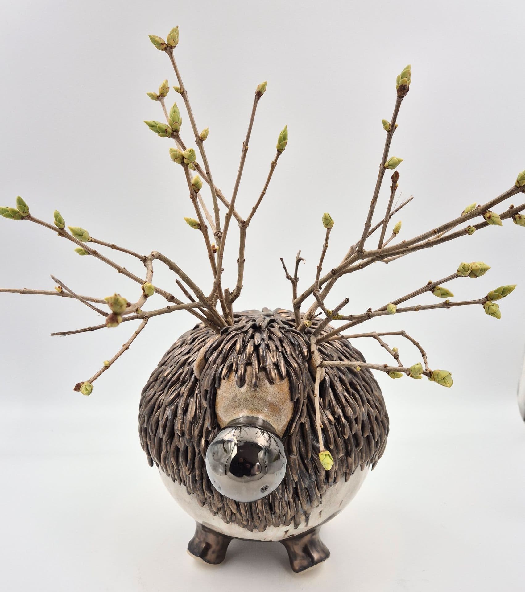 Stort rensdyr bronze - 24 cm - medie 1