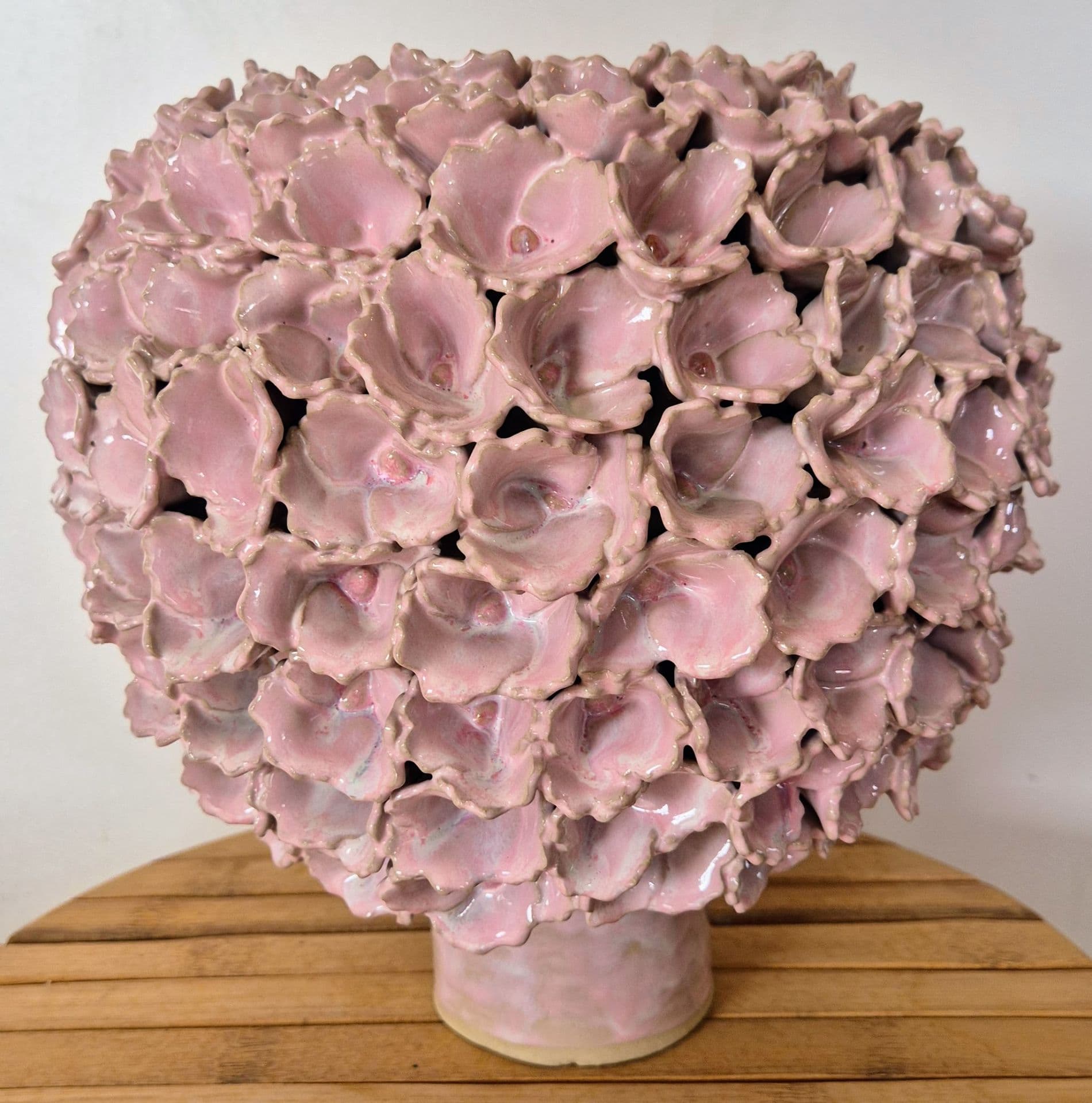 Stor lyserød allium vase  - medie 1