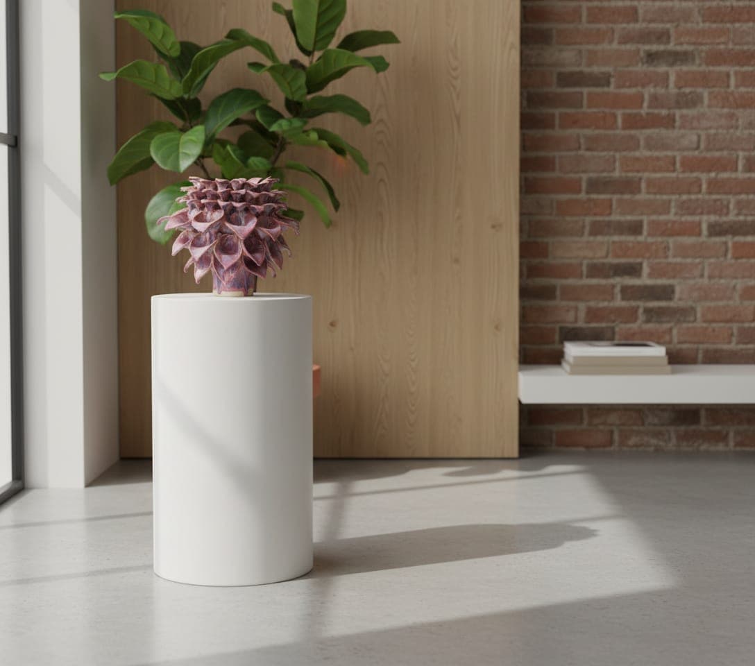 Lotus vase - medie 3