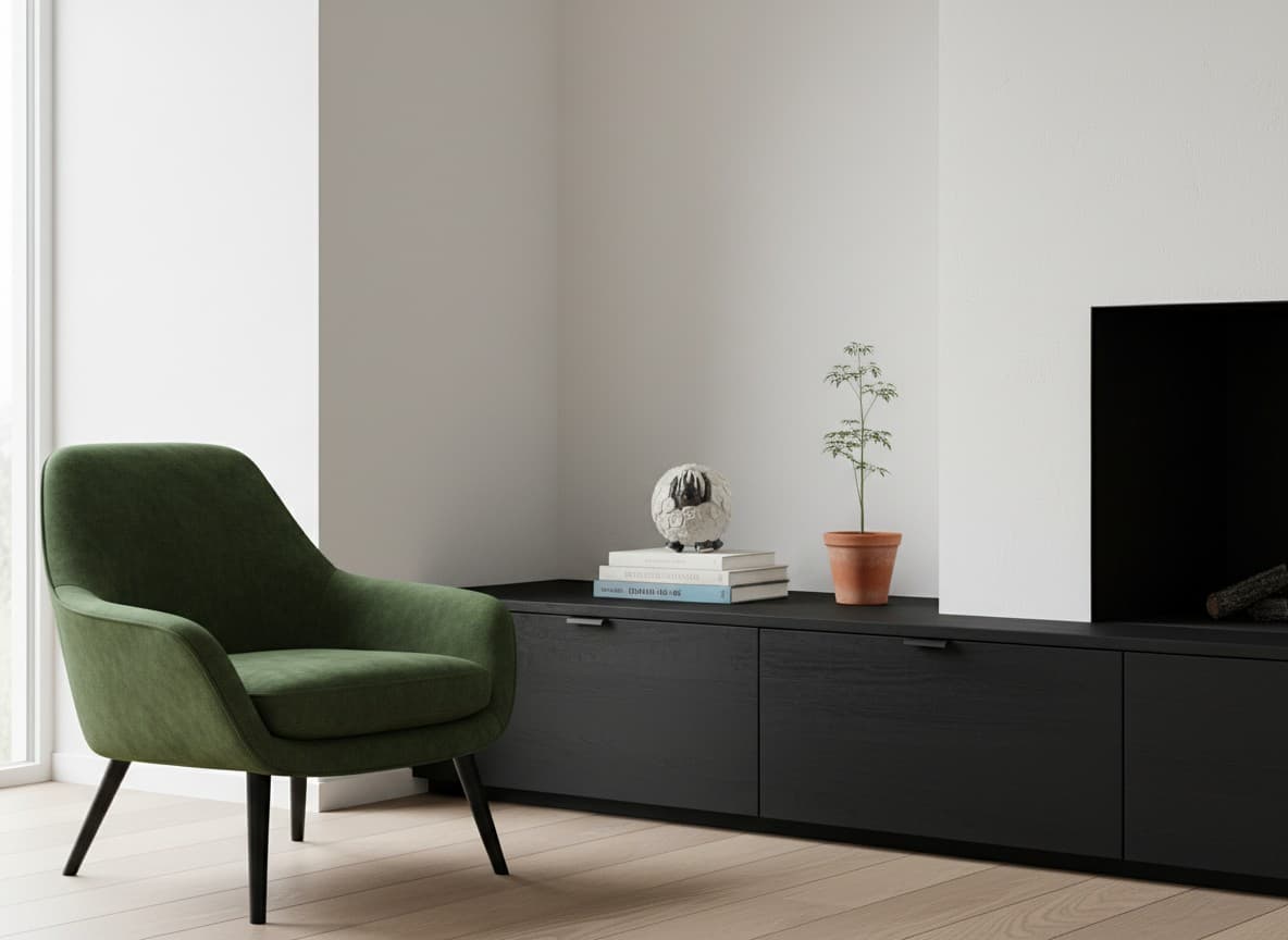 Hvidt får - 11 cm - medie 2