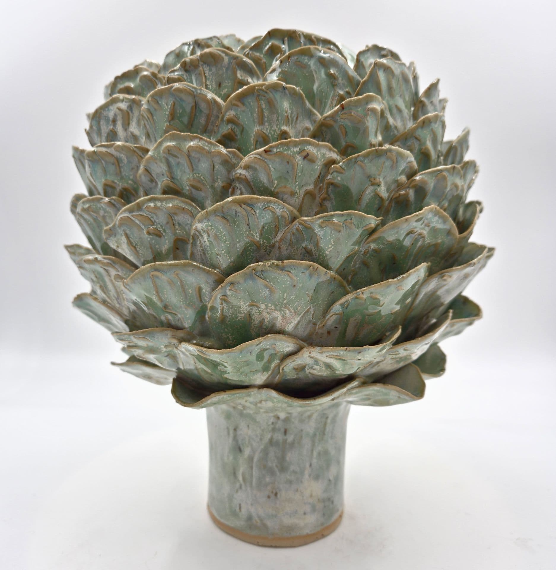 Artiskok vase - Lys grøn - medie 1