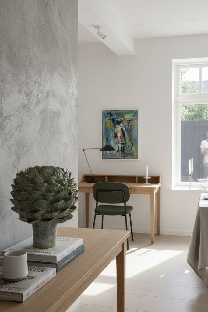 Artiskok vase - Lys grøn - medie 9