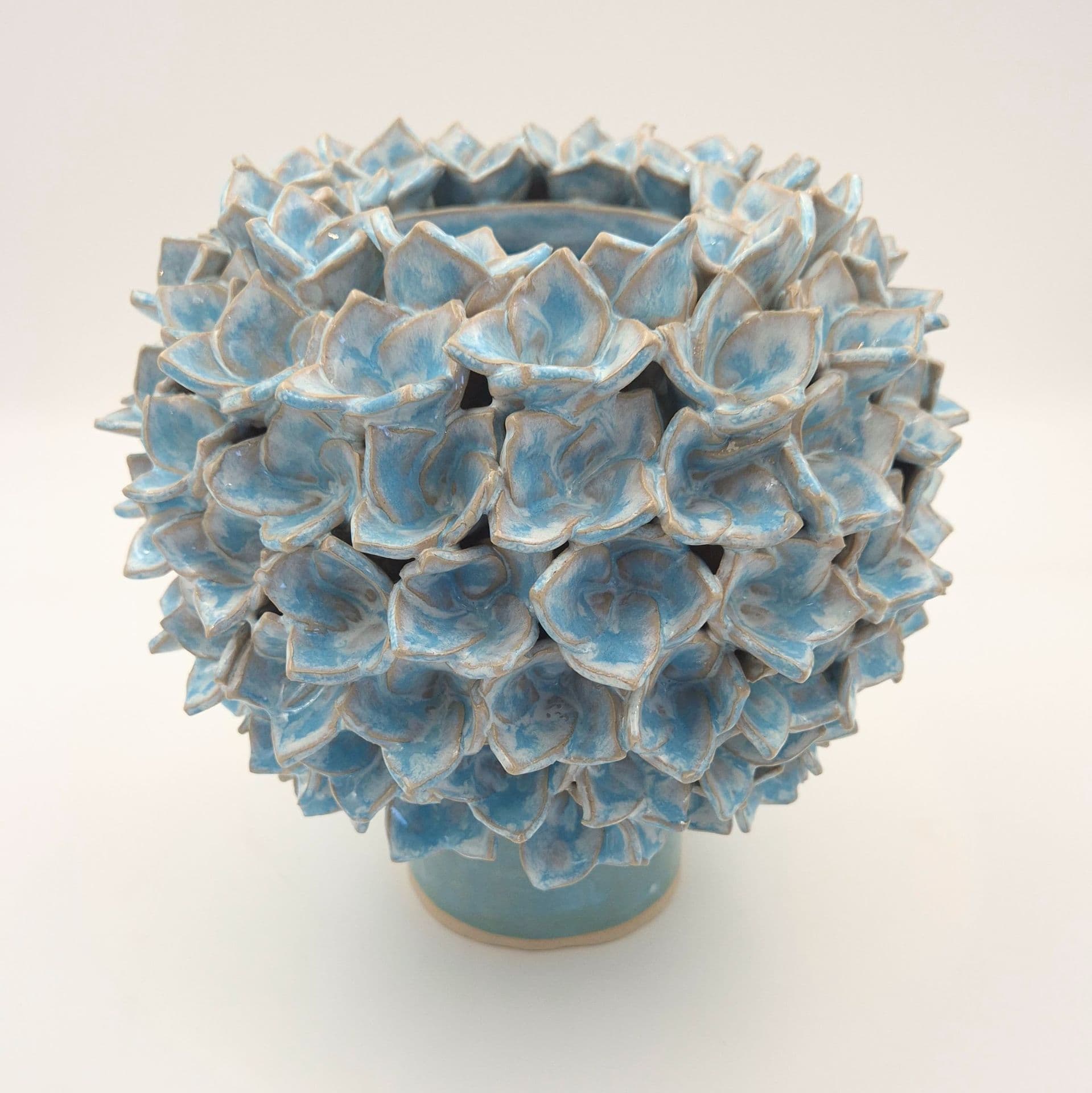 Blå Allium vase - medie 1