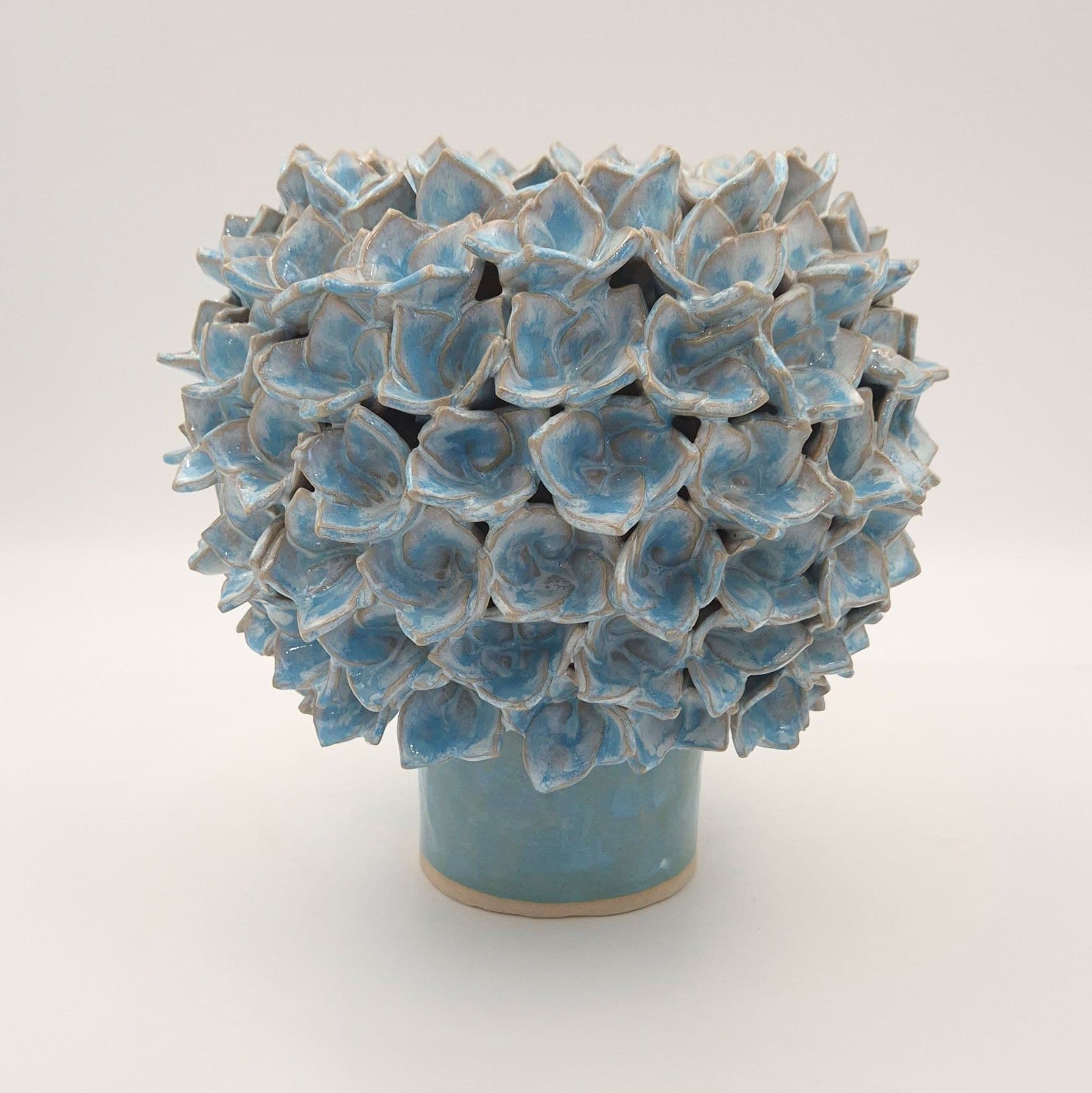 Blå Allium vase - medie 3