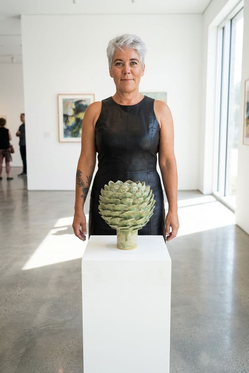 Artiskok vase - medie 6