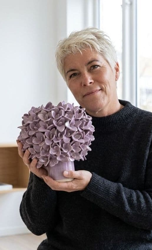 Hortensia - lys lilla - medie 5