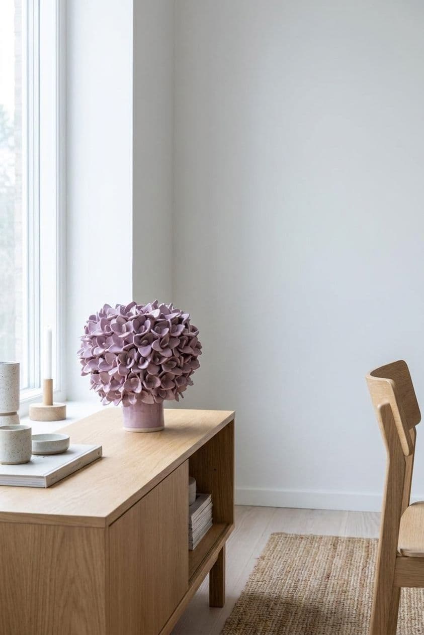 Hortensia - lys lilla - medie 7