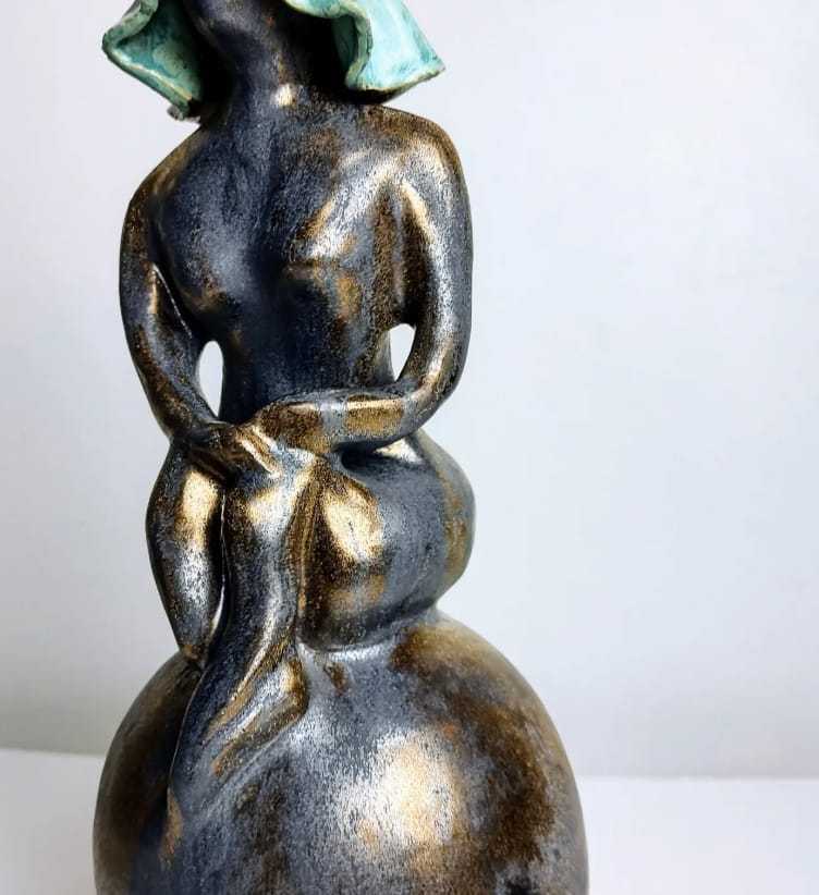 Havfrueskulptur – 35 cm