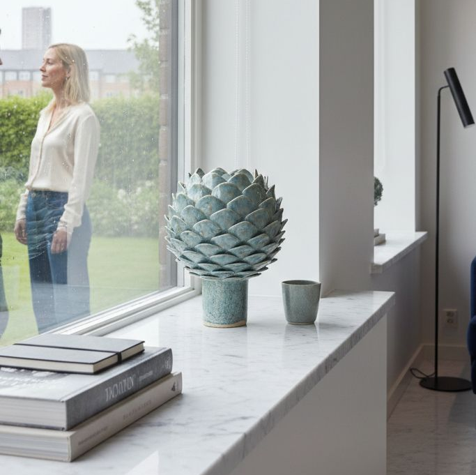 Koglevase - Lys grøn