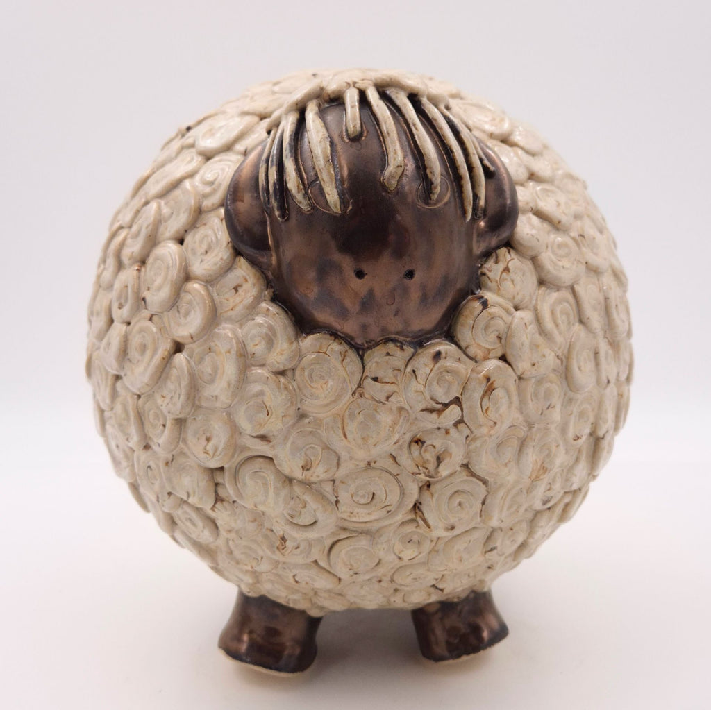 Får sandfarvet - 22 cm