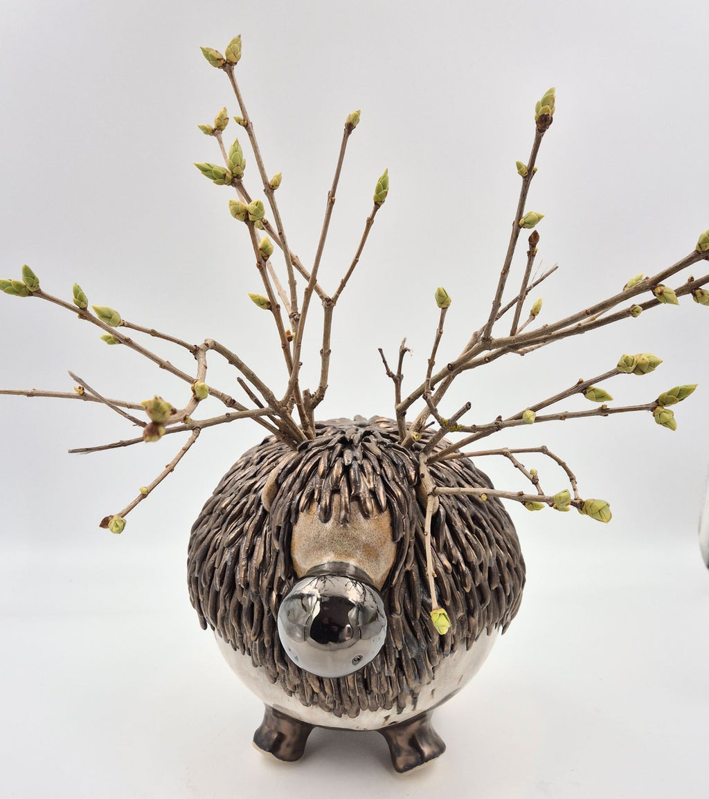 Stort rensdyr bronze - 24 cm