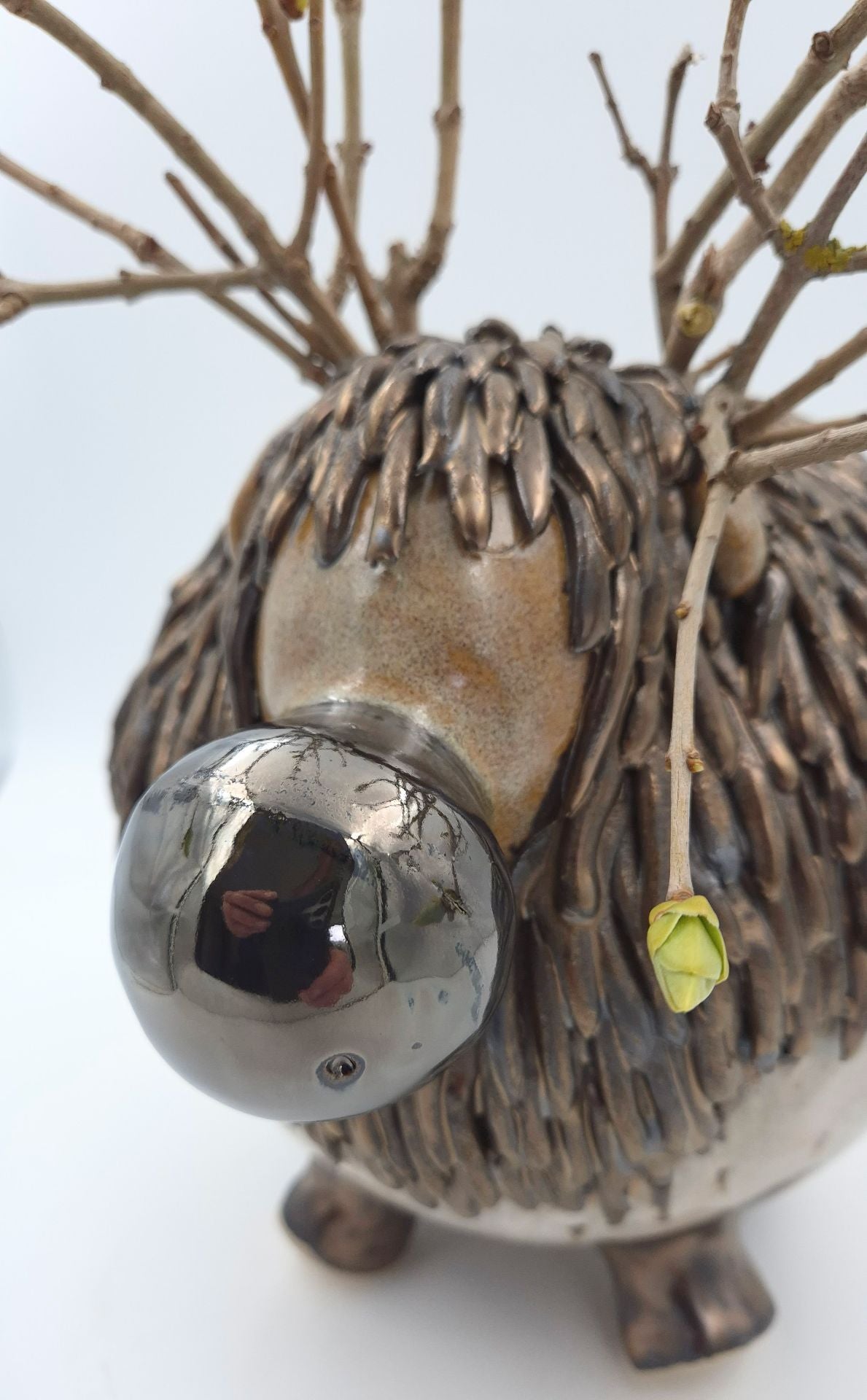 Stort rensdyr bronze - 24 cm