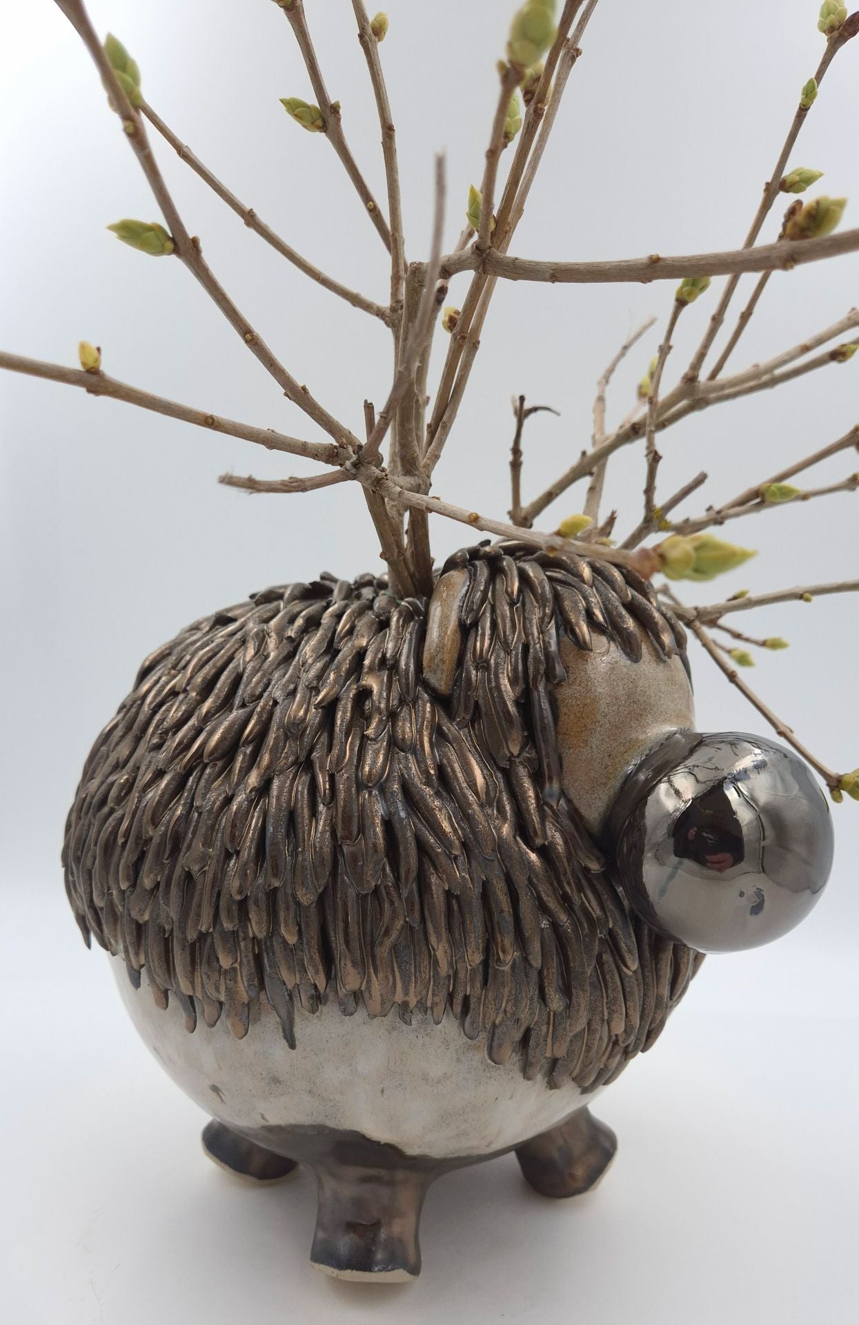 Stort rensdyr bronze - 24 cm