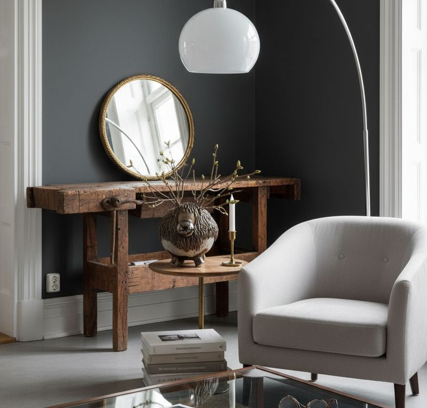 Stort rensdyr bronze - 24 cm