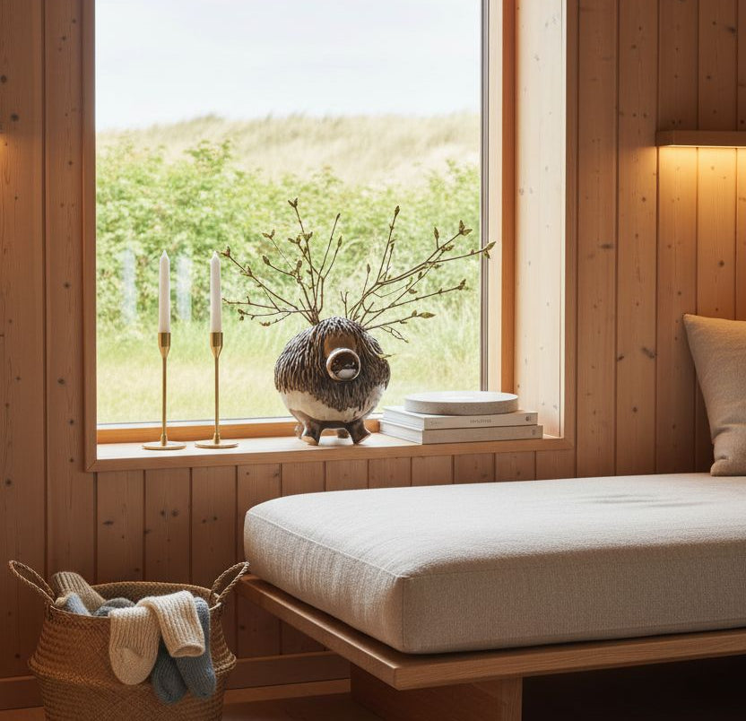 Stort rensdyr bronze - 24 cm