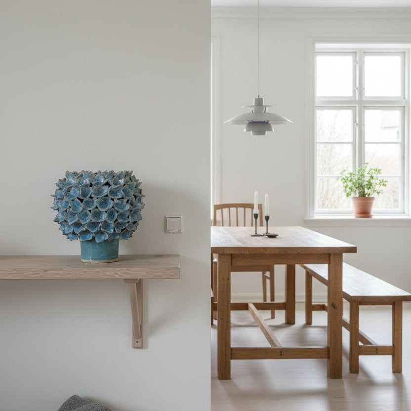Blå Allium vase