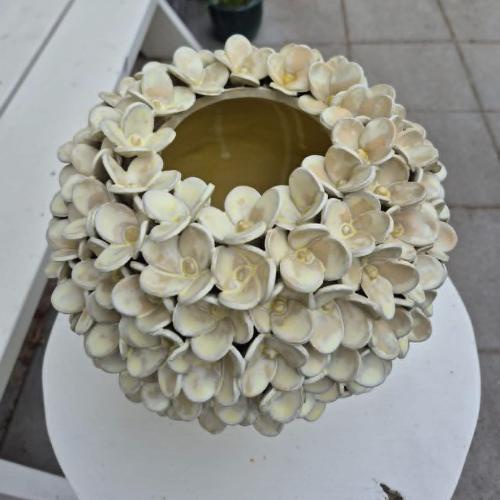 Jasmin vase - mat gul
