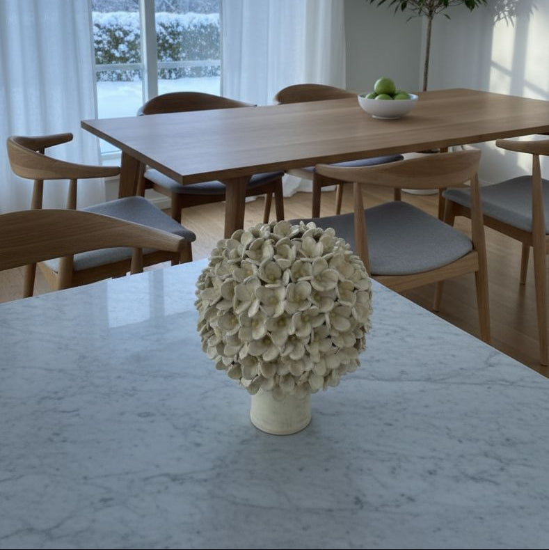 Jasmin vase - mat gul