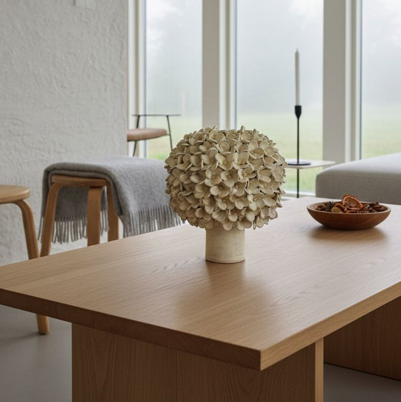 Jasmin vase - mat gul