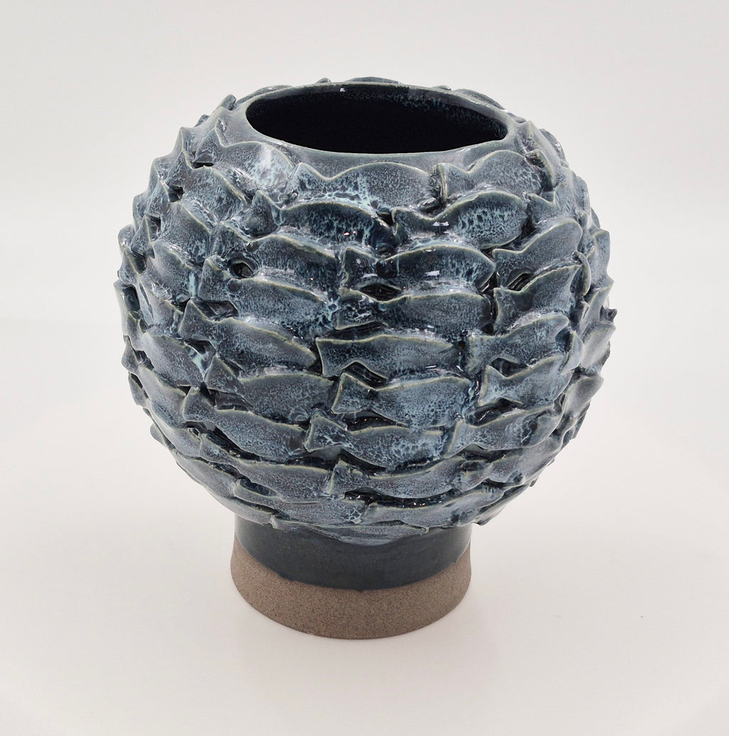 Fiskestime-vase