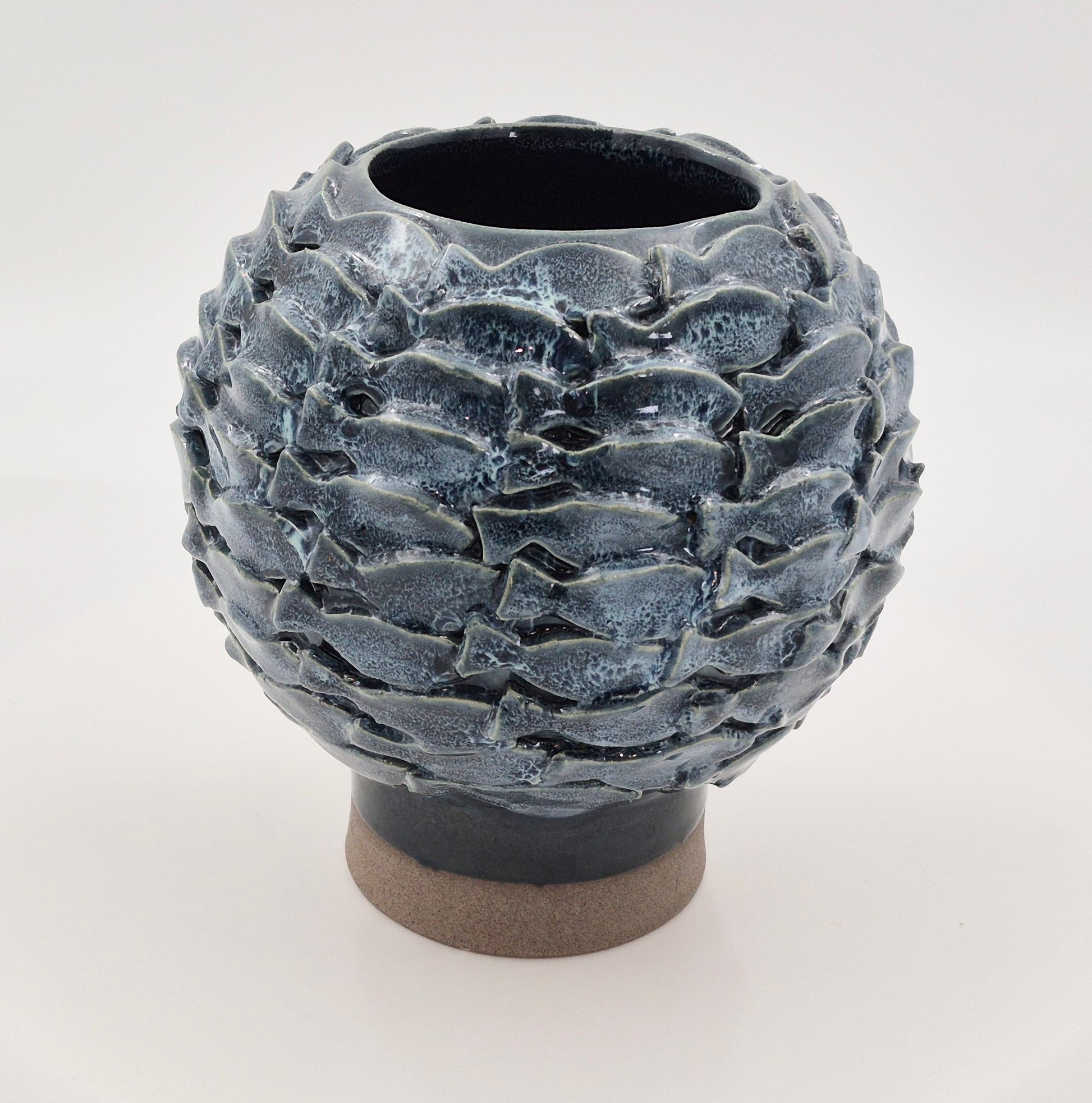 Fiskestime-vase