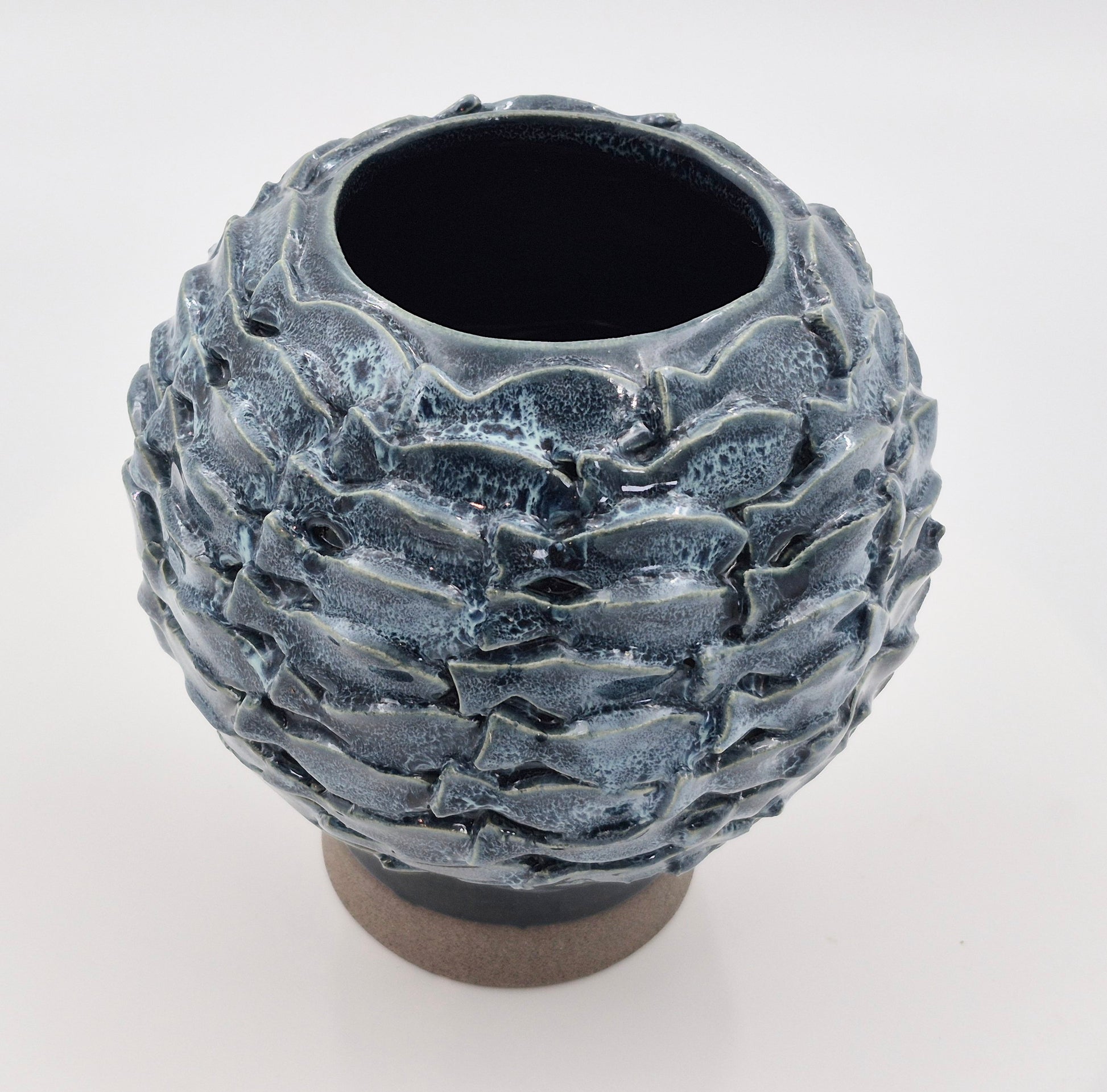 Fiskestime-vase
