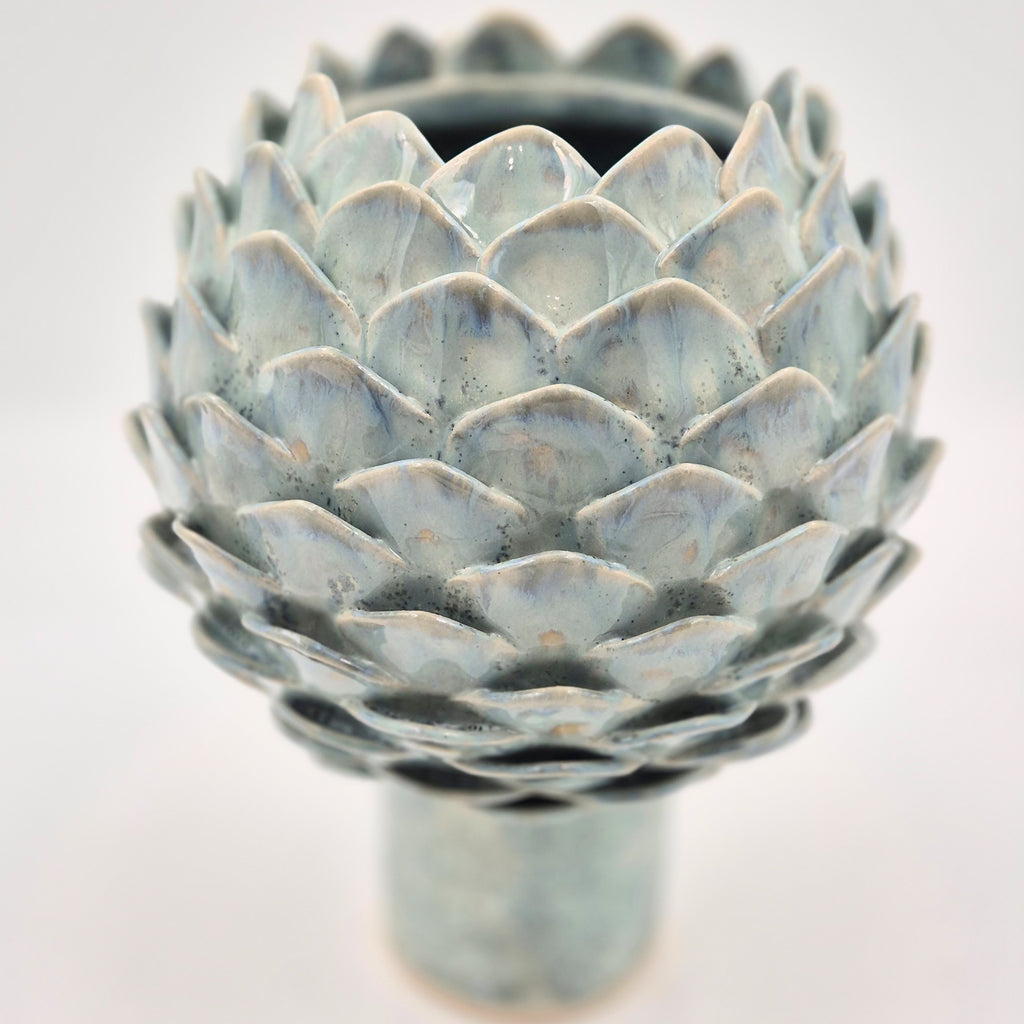 Koglevase - Lys grøn