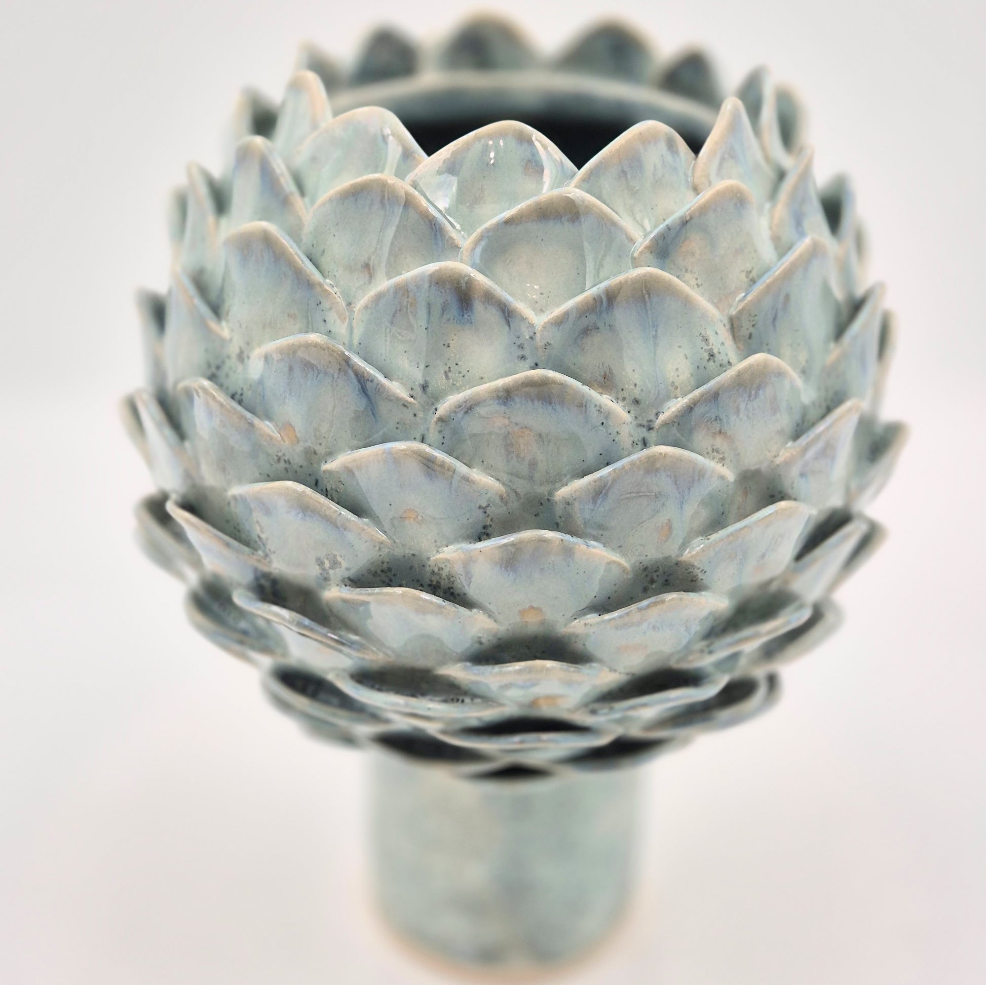 Koglevase - Lys grøn