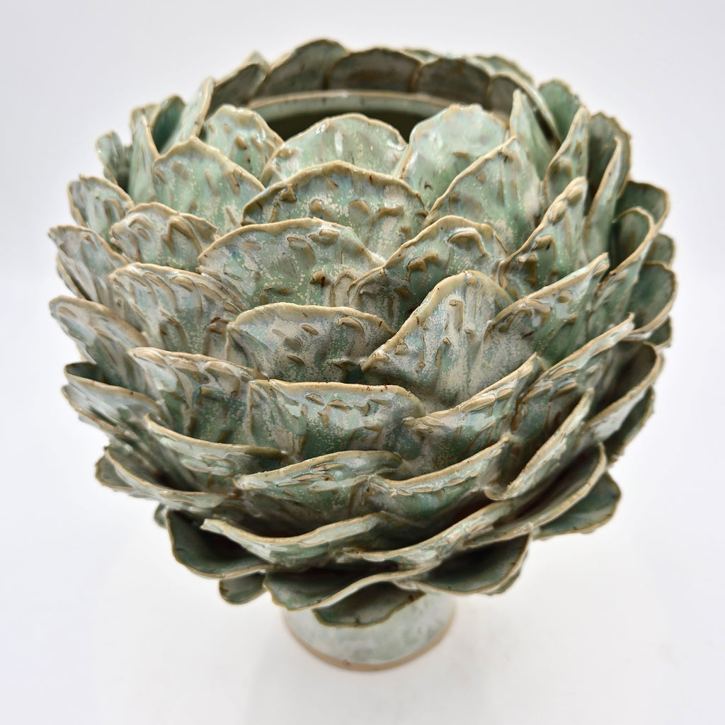 Artiskok vase - Lys grøn