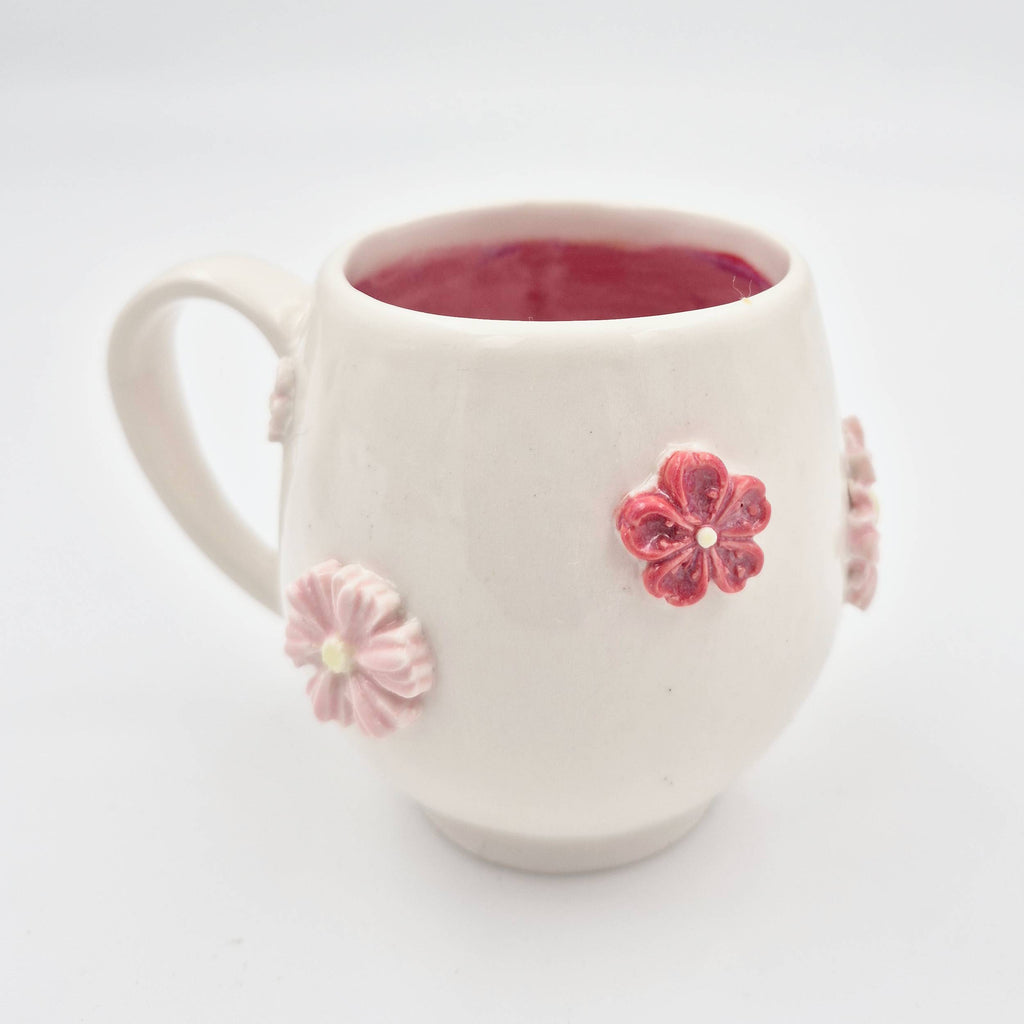 Blomsterkrus i porcelænsler (højde 9 cm, 2,5 dl)